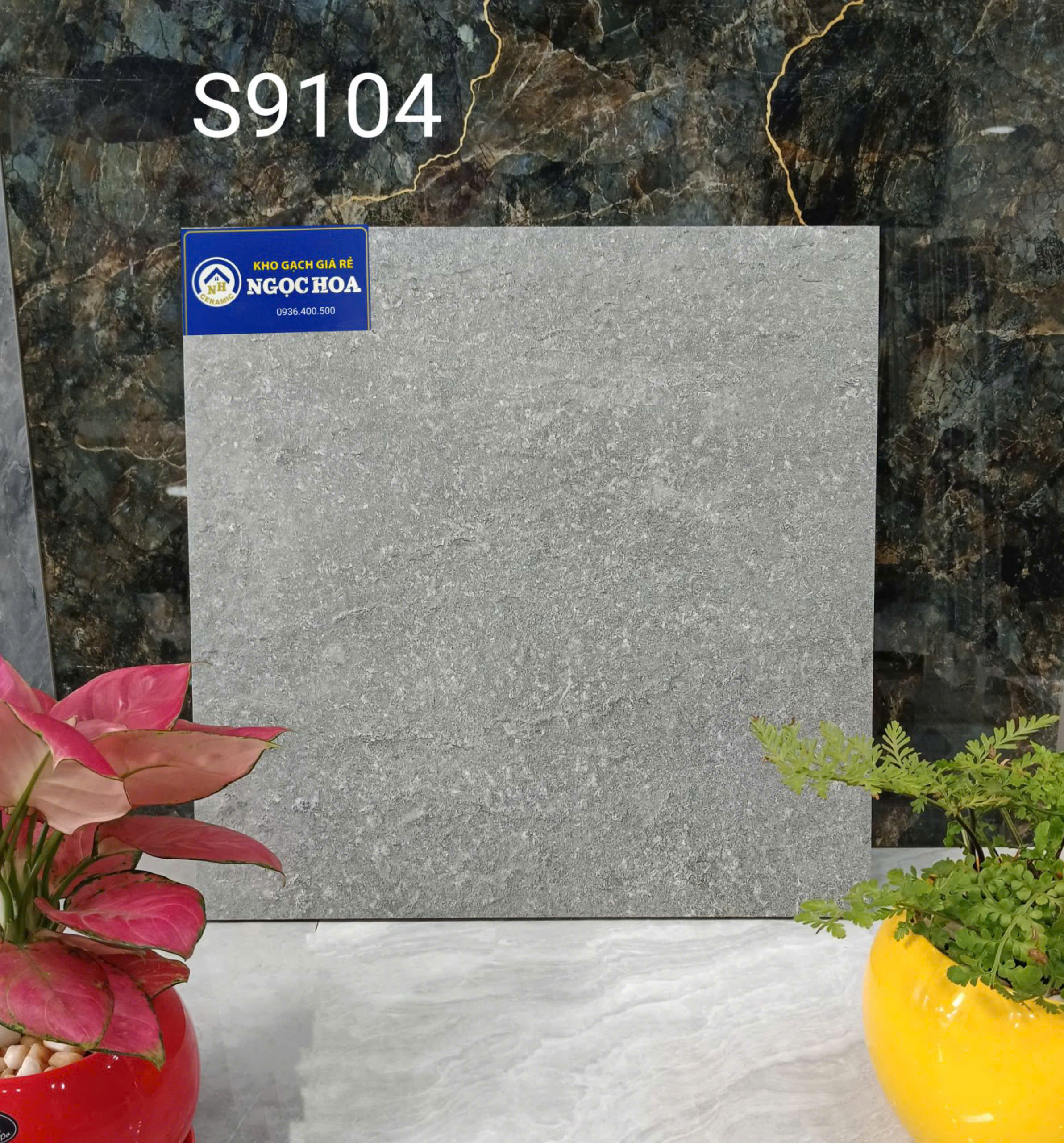 Gạch Granit lát sân vườn 9104