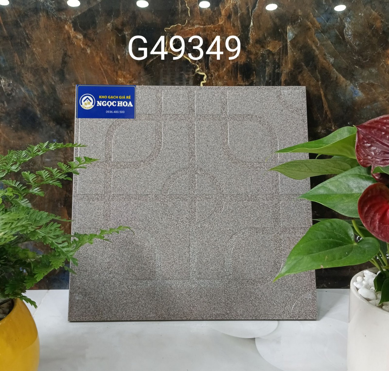 Gạch Granit lát sân vườn G49349