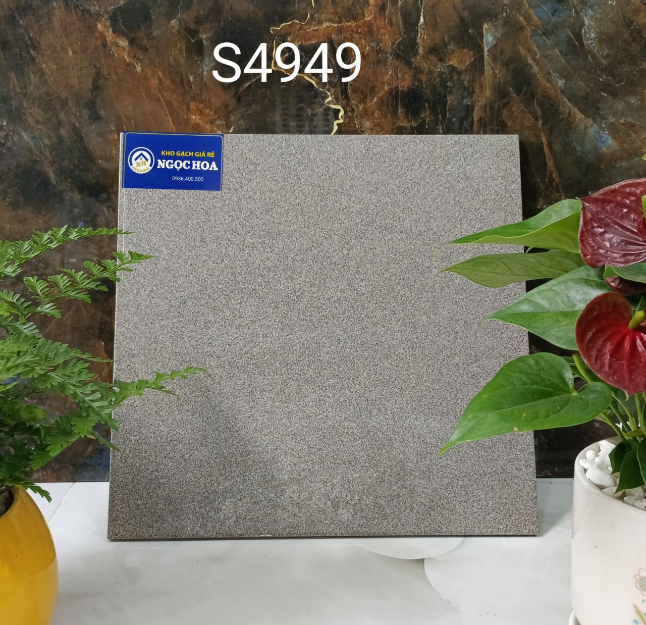 gạch granite lát sân vườn 4949